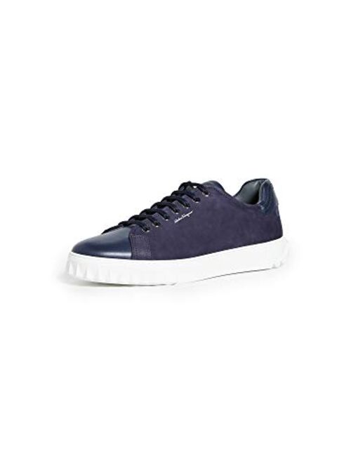 SALVATORE FERRAGAMO Men's Cube Lace Up Sneakers