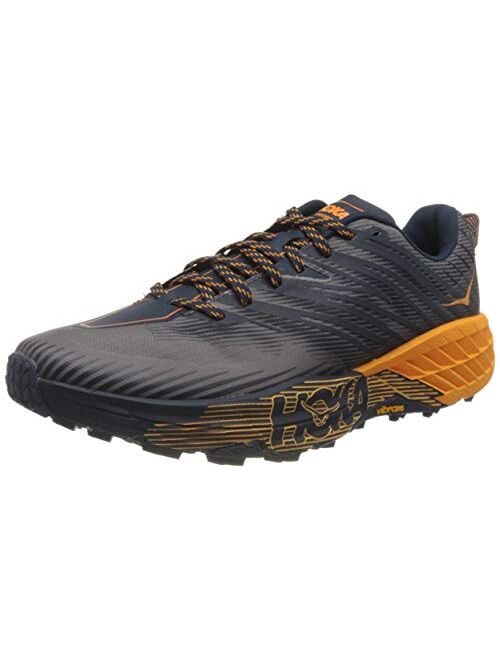 HOKA ONE ONE Mens Speedgoat 4 Textile Synthetic Trainers