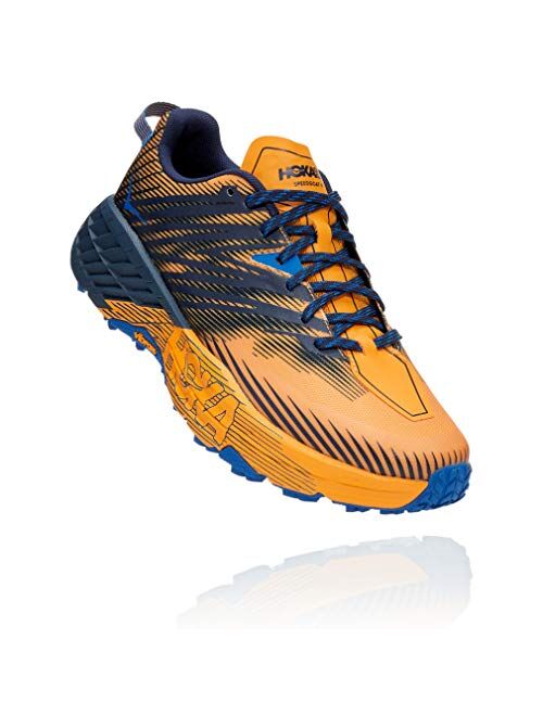 HOKA ONE ONE Mens Speedgoat 4 Textile Synthetic Trainers