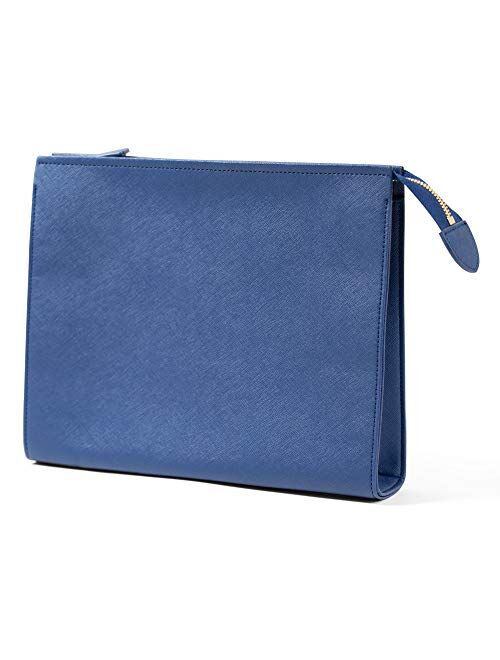 USEWA CITY CLUTCH BAG - Unisex Saffiano Faux Leather Clutch Bag