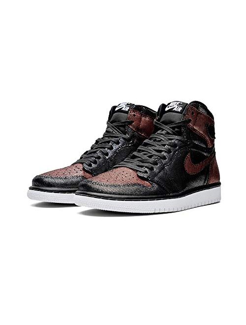 Air Jordan Jordan W Air 1 Hi Og (Black/Black-MTLC Rose Gold