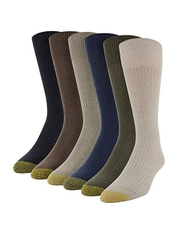 mens Stanton Crew Socks, 6 Pairs