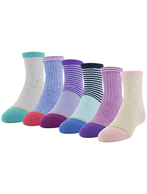 Women's Classic Turn Cuff Socks, 6 Pairs