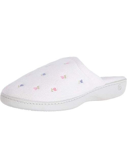 Women's TerrySlip on Clog Slipper with Memory Foam for Indoor/Outdoor Comfort