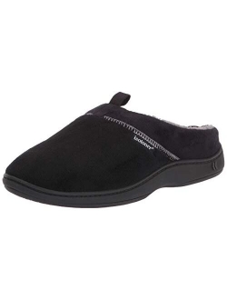 Men's Open Back Slipper with Memory Foam and Arch Support Indoor/Outdoor Sole