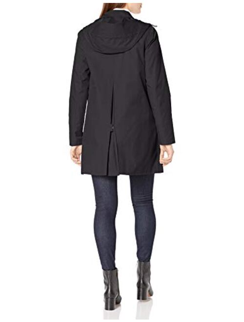 Cole Haan womens Hooded Trenchcoat