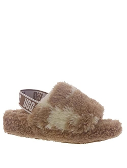 Women's Fluff Yeah Slide Cali Collage Slipper