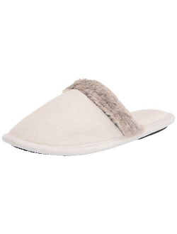Women's Microterry Clog Slipper with Enhanced Heel Cushion