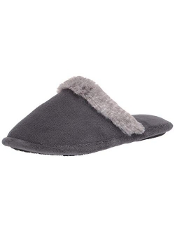 Women's Microterry Clog Slipper with Enhanced Heel Cushion