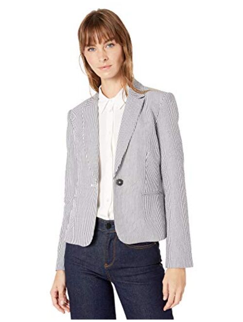 Tahari ASL Women's Double Welt Pocket Jacket