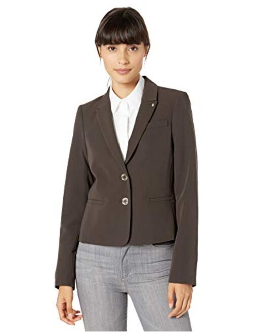 Tommy Hilfiger Women's Classic Two Button Blazer