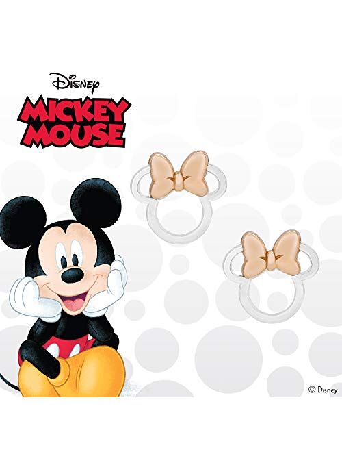 Disney Sterling Silver Minnie Mouse Stud Earrings