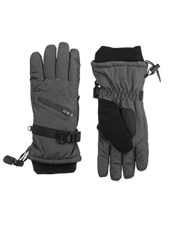 Womens Ski Gloves, Waterproof and Windproof Insulated for Cold Weather