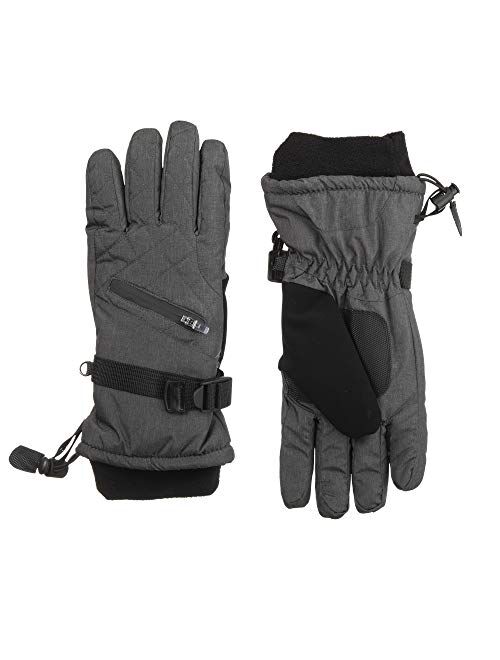 Isotoner Women’s Ski Gloves, Waterproof and Windproof Insulated for Cold Weather