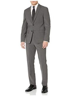 Men's Two Button Slim Fit Stretch Suit