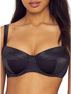 Women's Satin Balconette Statement Bra