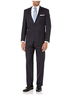 Hart Schaffner Marx Men's 2 Button New York Fit Side Vent Suit