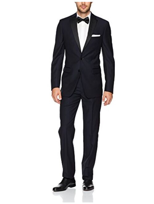 Calvin Klein Men's Mac Slim Fit Tux 2 Button Single Breast