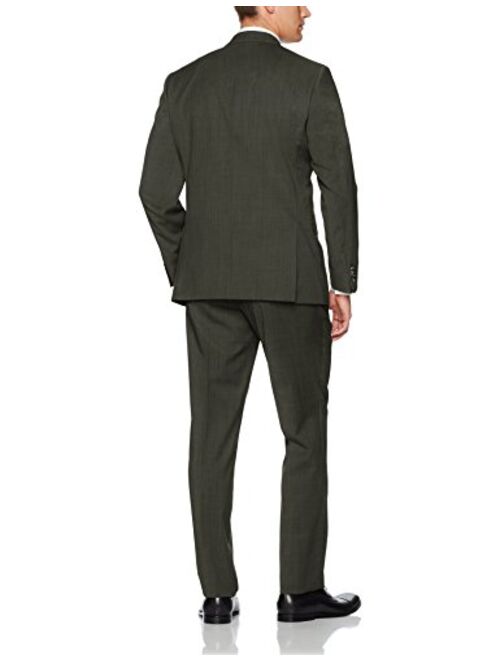 Kenneth Cole New York Men's Slim Fit Solid Suit