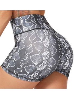 Workout Booty Shorts for Women Scrunch Butt Lifting Yoga Short High Waist Sports Lounge Leggings