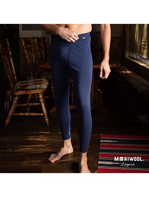 MERIWOOL Men's Base Layer Merino Wool Thermal Pants