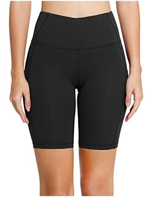 Seasum Biker Shorts High Waist Active Gym Workout Yoga Short Leggings Sexy Stretch Bodycon Hot Shorts