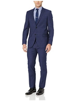 Men's Slim Fit Performance Suit with Stretch