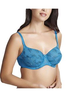 Tommy Hilfiger unlined lace balconette bra in navy