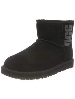 Women's Classic Mini Rubber Logo Boot