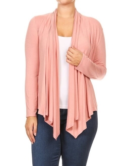 Women's Plus Size Trendy Sweater Outerwear Cardigan