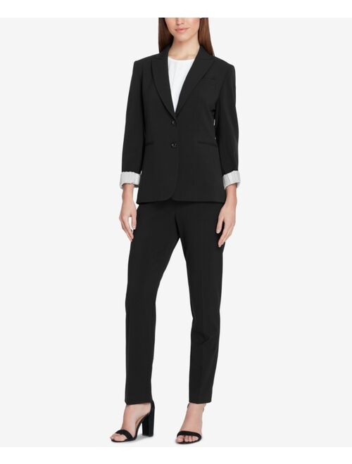 Tahari ASL Petite Peak-Collar Blazer