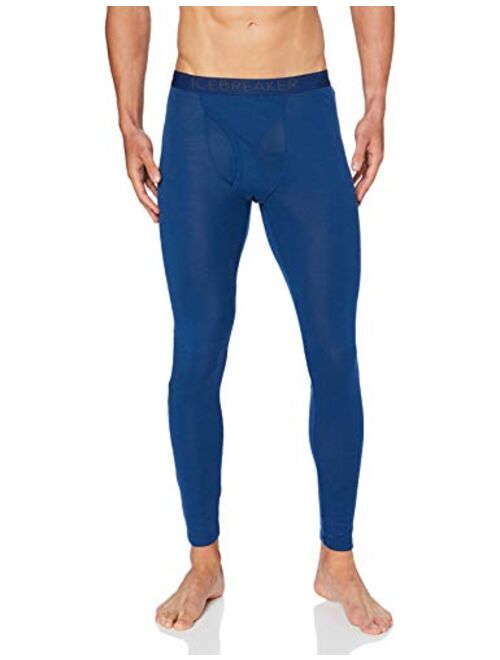 Icebreaker Merino Mens Cold Weather Leggings - Wool Base Layer Thermal Pants