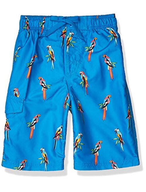 Kanu Surf Boys' Echo Quick Dry UPF 50+ Beach Swim Trunks