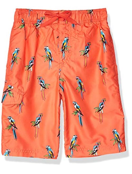 Kanu Surf Boys' Echo Quick Dry UPF 50+ Beach Swim Trunks