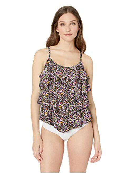 Catalina Women's Tiered Multi Ruffle Tankini Swimsuit