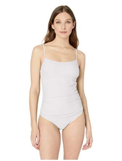 Women's Shirred One Piece Swimsuit