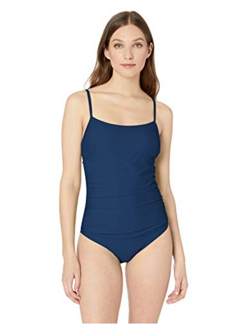 Catalina Women's Shirred One Piece Swimsuit