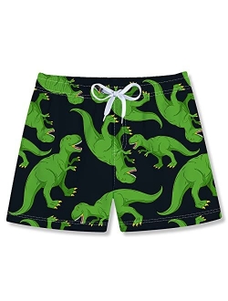 uideazone Boys 3D Printed Funny Swim Trunks Quick Dry Beachwear Sports Running Swim Board Shorts