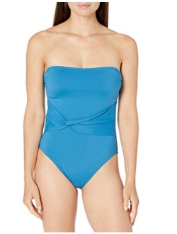 Women's Twist Bandeau One Piece