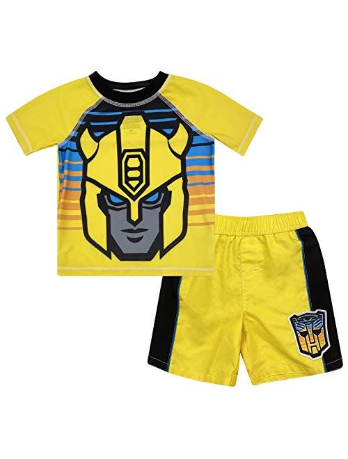 Dreamwave 2 Piece Rash Guard & Swim Trunks Set