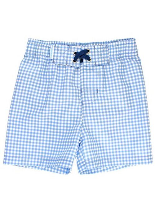 RuggedButts Baby/Toddler Boys Swim Trunks w/Adjustable Waist