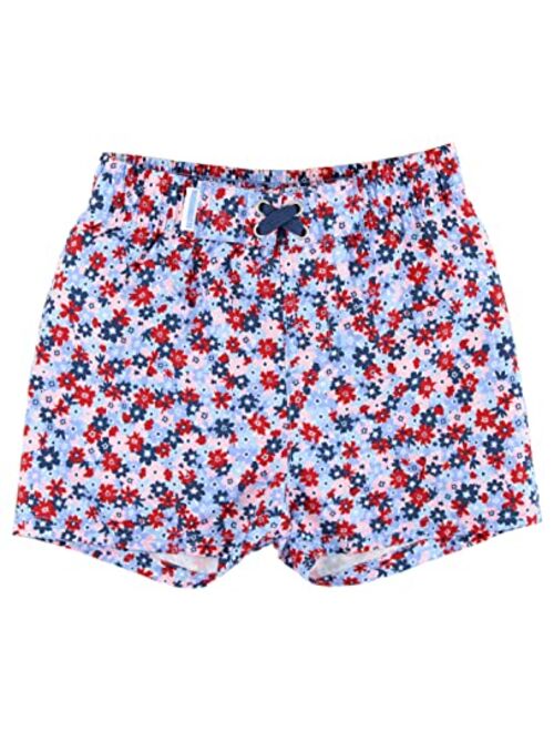 RuggedButts Baby/Toddler Boys Swim Trunks w/Adjustable Waist