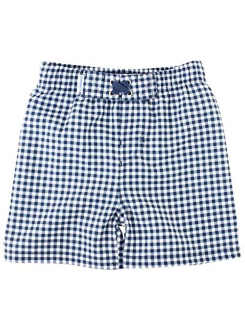 RuggedButts Baby/Toddler Boys Swim Trunks w/Adjustable Waist