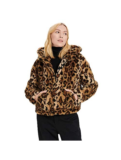 UGG womens Mandy Faux Fur Hoodie