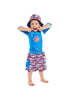 UV SKINZ UPF 50+ Boys 3-Piece Swim Set