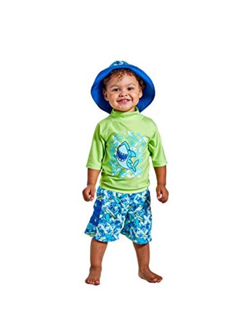 UV SKINZ UPF 50+ Boys 3-Piece Swim Set