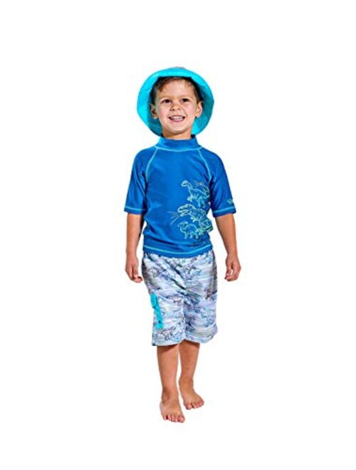 UV SKINZ UPF 50+ Boys 3-Piece Swim Set