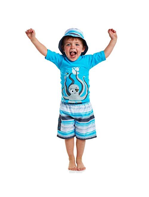 UV SKINZ UPF 50+ Boys 3-Piece Swim Set