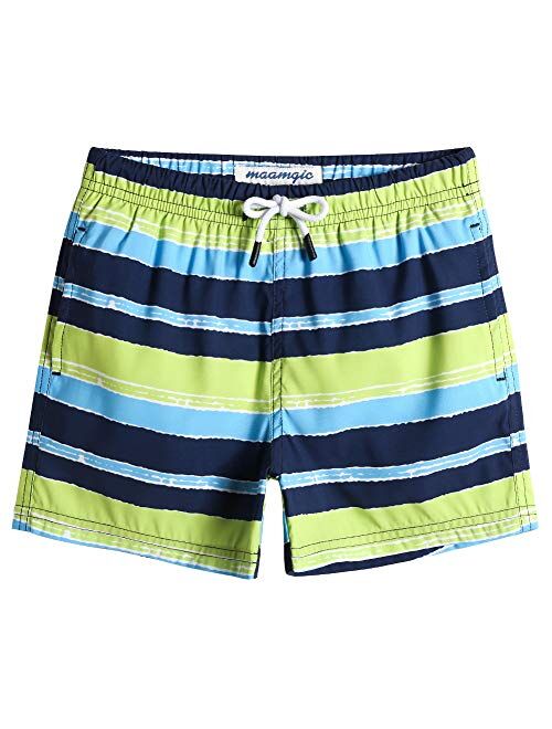 MaaMgic Swim Trunks Boys Toddler Bathing Suits for Kids Swimwear Baby Boy Swimsuit Boys Swim Shorts