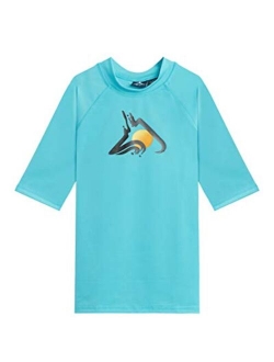 Boys' Haywire UPF 50  Sun Protective Rashguard Swim Shirt